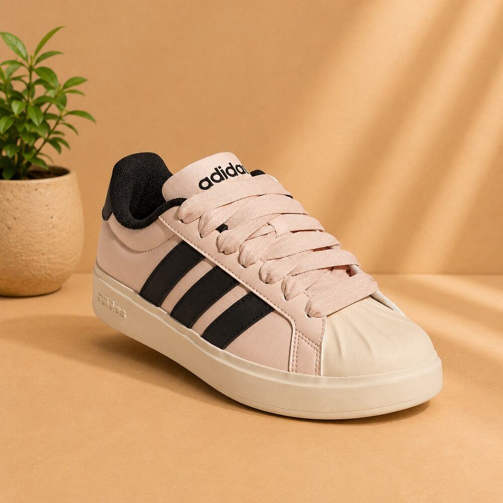 NWT adidas Streettalk Women's Casual Sneakers Blush Pink Size 8.5 US